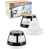 KEEPOW Replacement Vacuum Filter Compatible with BISSELL AeroSlim Cordless Handheld Vacuum 29869, 29861, 29867, 29868, 2986, Part# 1624405, 2 Pack