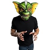 Rubies Gremlins: Stripe Mask with Hair for Adults, Unisex No Size Green