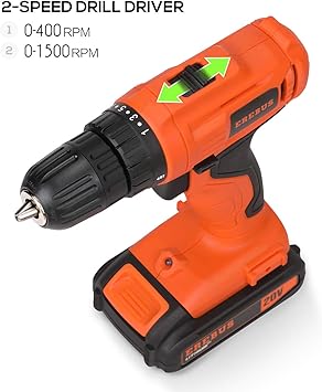 EREBUS YW95604 Power Drill Drivers product image 3