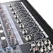 AW 8 Channel Professional Powered Mixer with USB Slot DJ Power Mixing 110V 16.5