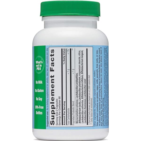 NUTRITION NOW PB8 ACIDOPHILUS VEG