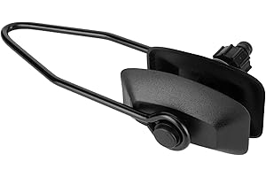 Yctze Large Outboard Motor Water Flusher Rectangular Ear Muffs JMFLR125 Fit for Marine Boat Engine (Black) for Outboard Flush