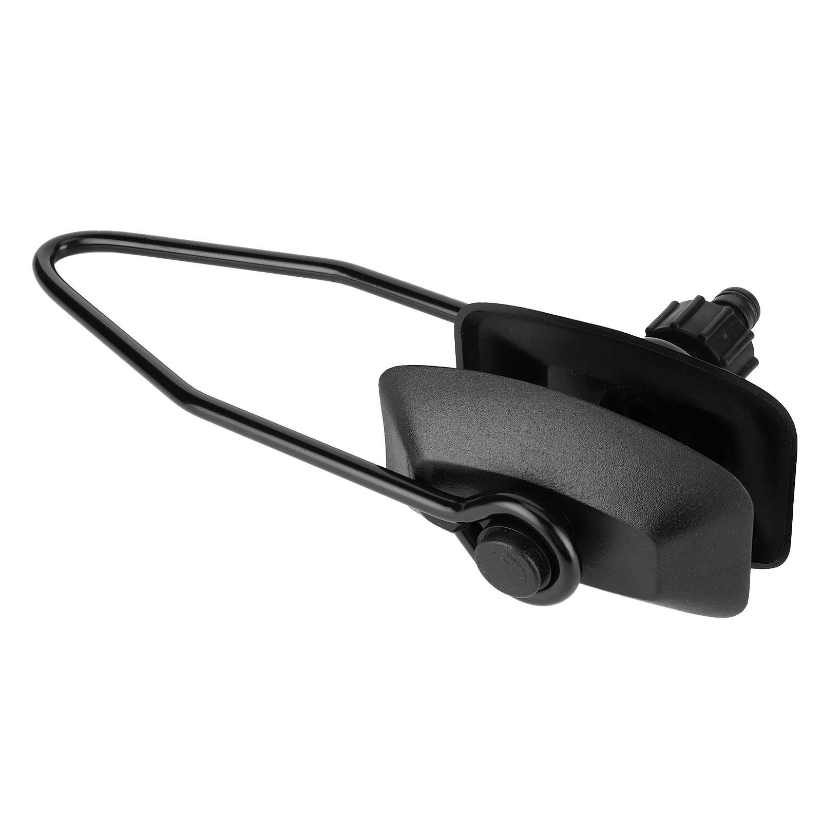 Outboard Flusher Rectangular Ear Muff-Rectangular Outboard Motor, Large Outboard Motor Water Flusher Rectangular Ear Muffs JMFLR125 for Marine Boat Engine(Black)