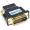 SMAKN DVI-I Dual-Link 24+5 Male to HDMI Female Adapter
