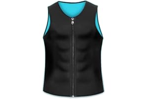 FNIUANF Manson Gynecomastia Compress Zipper Vest, Gynecomastia Compress Tank Top, Compression Tank Top Men