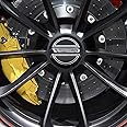 thumbnail image 2 of 4-Pack Car Wheel Center Cap Stickers - 2.22 Inch (56mm) ABS Material Logo Emblem, Chrome Finish 2 of 10
