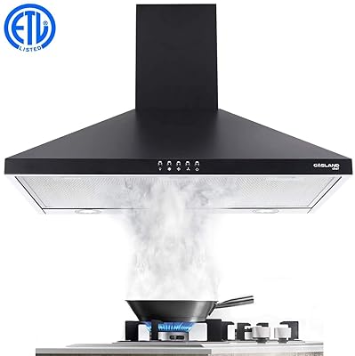 Gasland 30-Inch Wall Mount Range Hood for Kitchen Ventilation