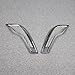 Beautost For Honda 2017 2018 2019 CR-V CRV Chrome Rear Fog Light Lamp Cover Trim