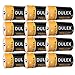 DULEX 12-Pack CR123A Rechargeable Batteries 700mAH 3.7V RCR123A Lithium Batteries with Charger Compatible Arlo VMC3030 VMK3200 VMS3130 3230C 3430 3530 Security Cameras Alarm System