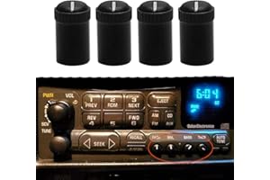 RDBS GM Car Equipment Stereo Radio Speaker Control Knob Replacement Set [4 PCS] 16195412