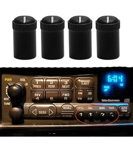 GM Radio Knob ACDelco GM Original Equipment Radio Volume Control Knob ...