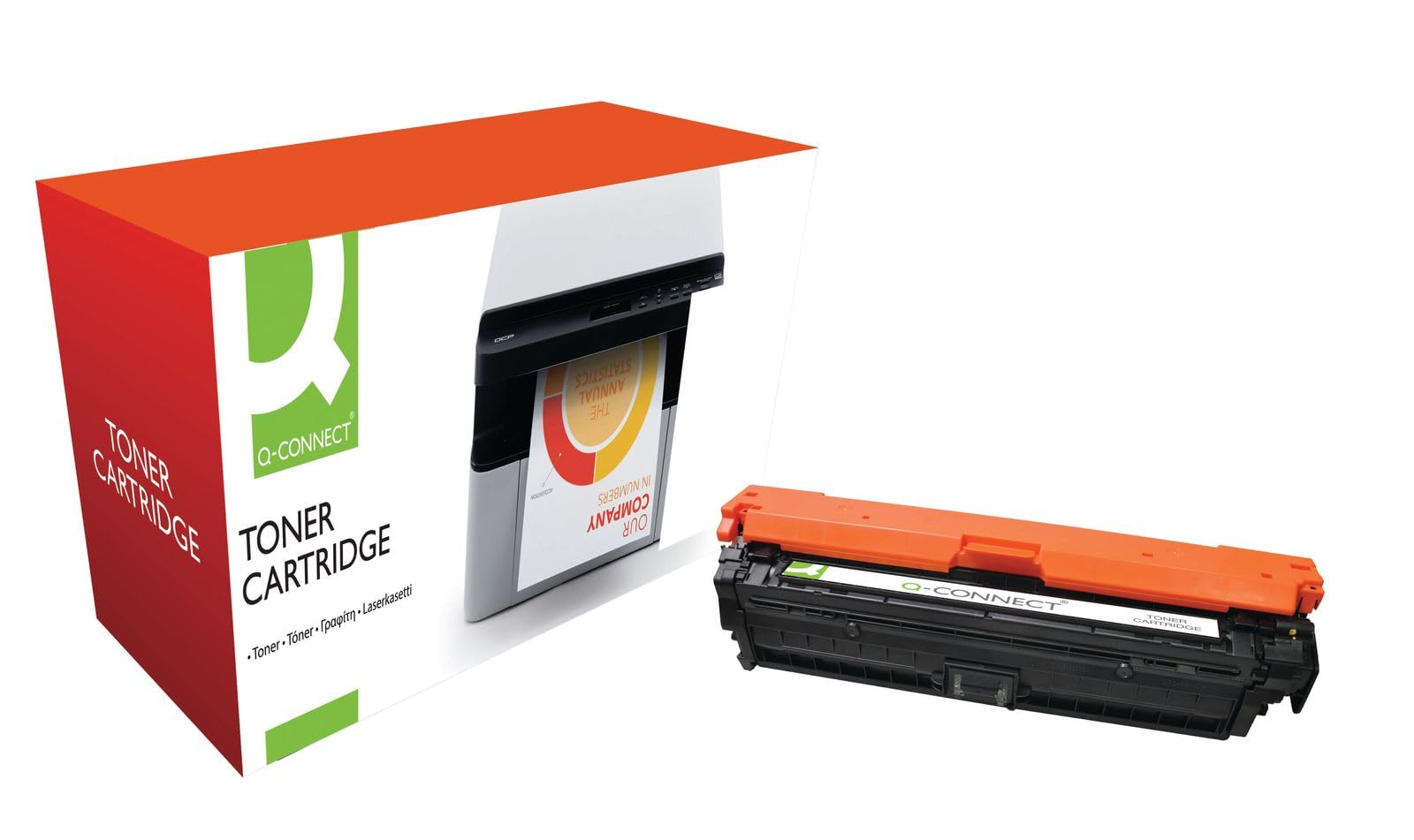 Q-Connect HP 307A Remanufactured Black LaserJet Toner Cartridge CE740A