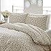 Laura Ashley Victoria Flannel Duvet Cover Set, Full/Queen