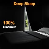Valquid 100% Blackout Blind 300x145cm Portable Stick-on Curtains view 2