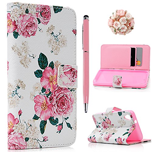 Htc desire 626 / 626s case -mollycoocle[vintage flower]stand wall…