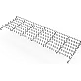 Uniflasy 66044 Stainless Warming Rack for Weber Genesis II 300 | for E-310/E-315/E-330/E-335/S-310/S-335, 25.75 x 6 in stainless top rack