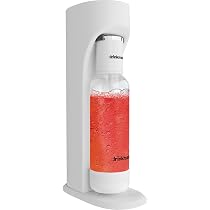 Bouteilles DrinkMate 1L - Lot De 2, Noir, Bouche Large, Pour Machine à Eau Gazeuse