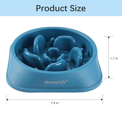 25cm ceramic dog bowl REX DESIGN | Handmade Ceramic Ocean Dog Bowl (Made in the USA)