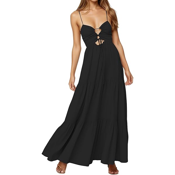 backless criss cross split midi dress Delaney Crisscross Back Dress main image 0