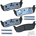 Bendix Fleet Metlok MKD711FM Semi-Metallic Rear Brake Pads for Select Models Ford Expedition, F-150, F-150 Heritage, F-250, Lobo, Lincoln Blackwood, Navigator, Town Car