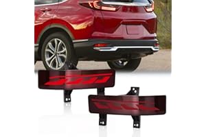 AFOGGEST Rear Bumper Reflector Lights For Honda CRV 2020 2021 2022 Tail Brake Light For CR-V Replacement LED Rear Lamp with T