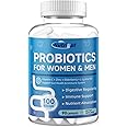 NutriGut Probiotics for Women-Men Digestive Health with 100 Billion CFUs, Womens-Mens Probiotics for Immune Support and Gut Health with Prebiotics, multivitamin, 90 Veggie Caps (45 Days Supply)