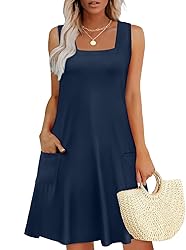 OFEEFAN Womens Summer Dresses 2025 Sundresses