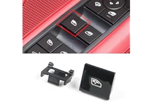 TTCR-II Compatible with Porsche Cayenne Window Switch Button 2019-2024, for Panamera Window Control Button 2017-2024, 1 Pc Replacement for Driver Side Power Glass Switch Control