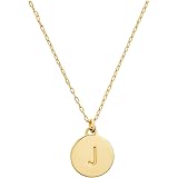 Gold-Tone Alphabet Pendant Necklace, 18 