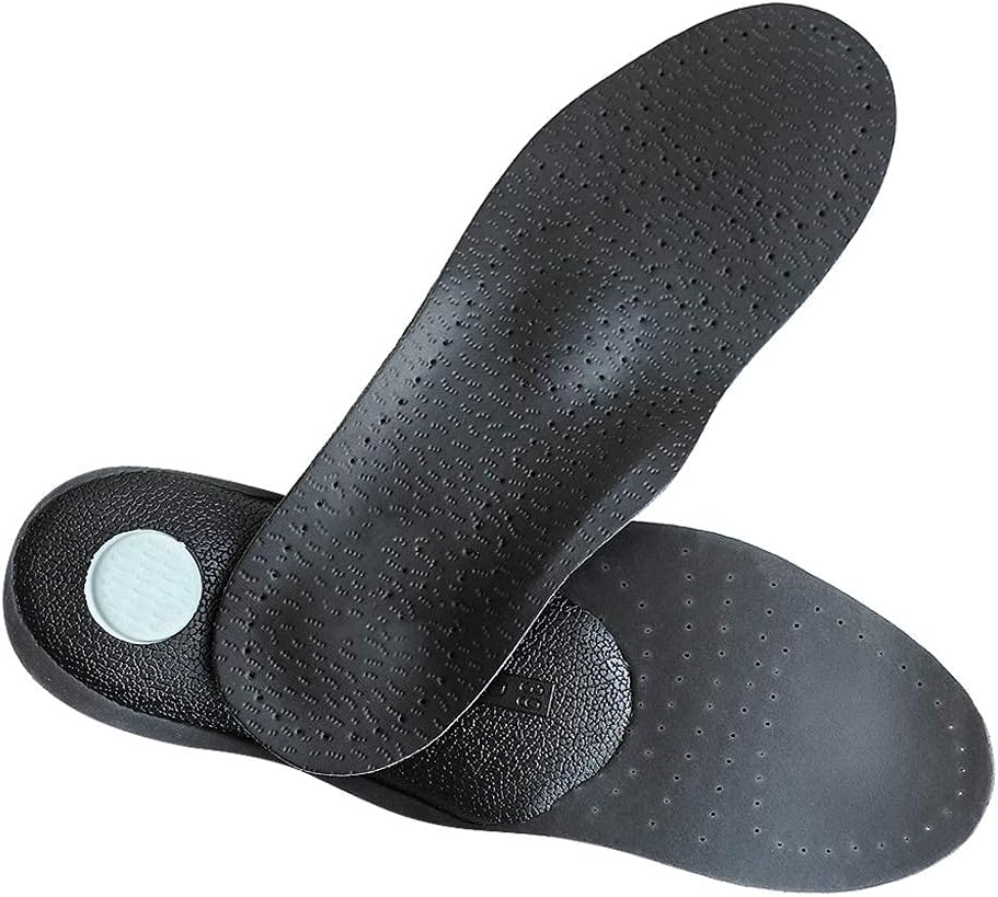Replacement Shoe Inserts, Leather Orthopedic Insole Ladies Men's