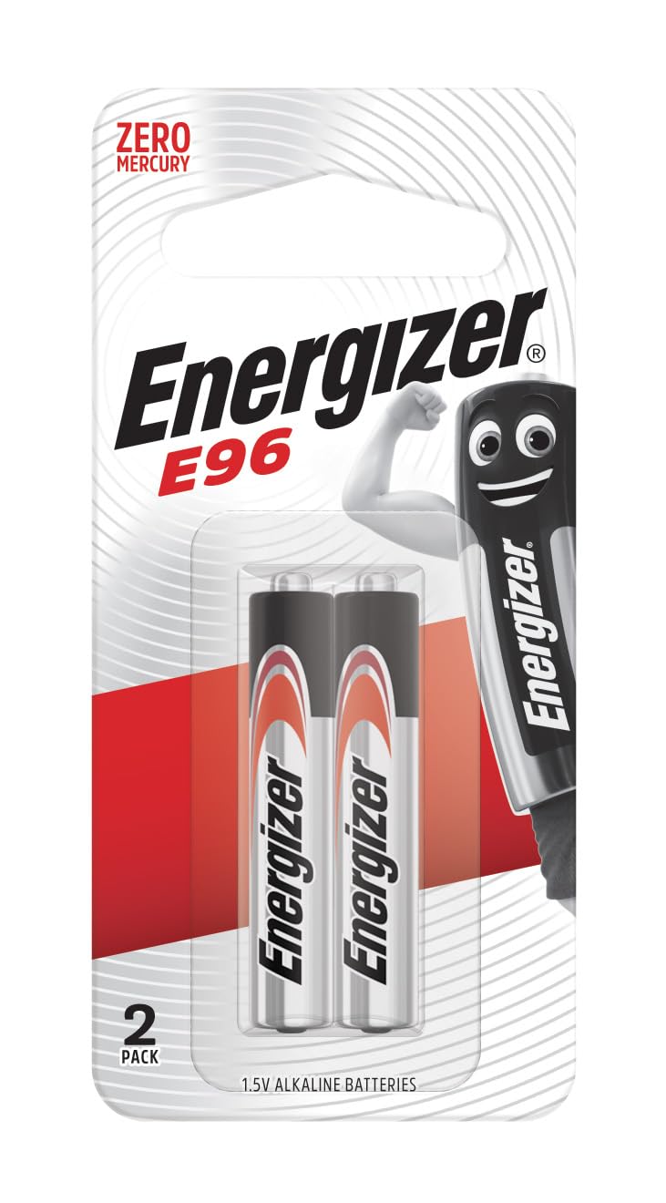4 x Energizer AAAA/E96/LR61 Batteries Alkaline Battery, Long Shelf Life (Expiry Date Marked)