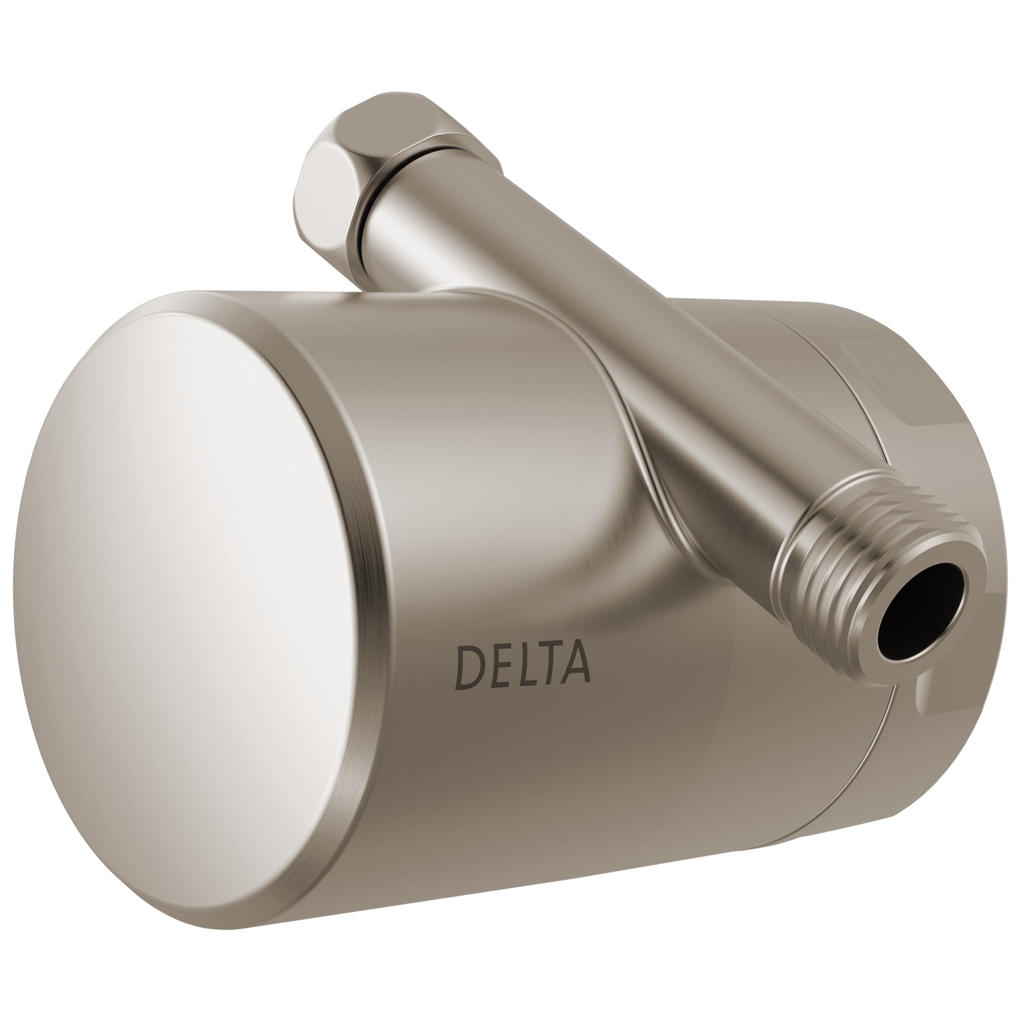Photo 1 of Delta Faucet Clarifi Standard Shower Filter Attachment with Filter, Shower Water Filter, Shower Head Filter, Stainless 7SF100-SS