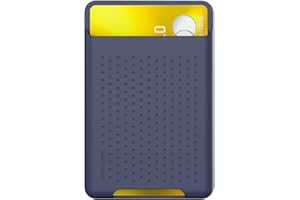 BIAJIYA Card Holder for Back of Phone for Stand MagSafe Magnetic Silicone Wallet Compatible with iPhone17/16/15/14/13/12/12 P