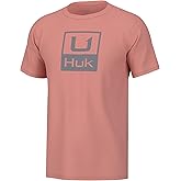 HUK Kids Performance Fishing Logo Tee, Short Sleeve T-Shirt for Kids