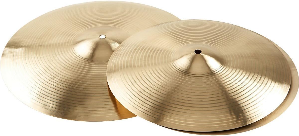 Beginner's Cymbal Pack - Includes: 13" Hi Hat pair & 16" Crash