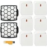 UV900 Filter Replacement for Shark UV850 UV900 LA492 LA490 UV900CCO Lift-Away Corded Upright Vacuum Cleaner - Compare to Part