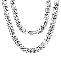 Neck Chains for Men Stainless Steel 22inch 10MM Hip