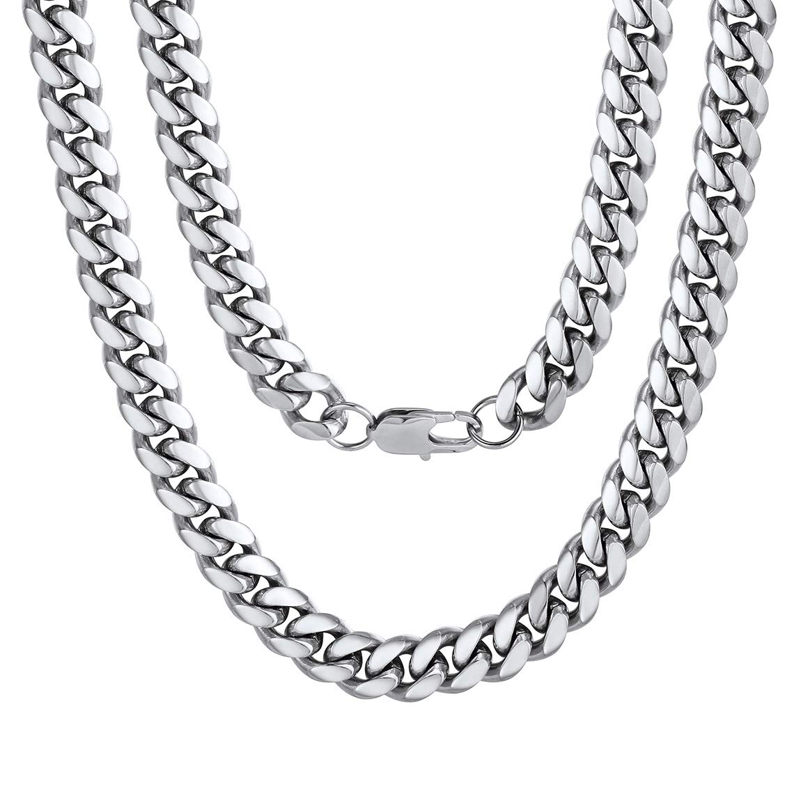 Neck Chains for Men Stainless Steel 22inch 10MM Hip