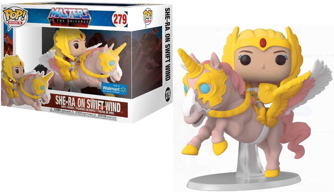 Funko pop! Masters of The Universe 279 She-Ra on Swift Wind Special Edition, (56773)