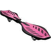 RipStik | Smooth Carving Caster Board (Pink) | Unique Surf-Inspired Ride | Lightweight One Piece Construction; Textured Deck; Traction Pad | For Kids and Adults Age 8+