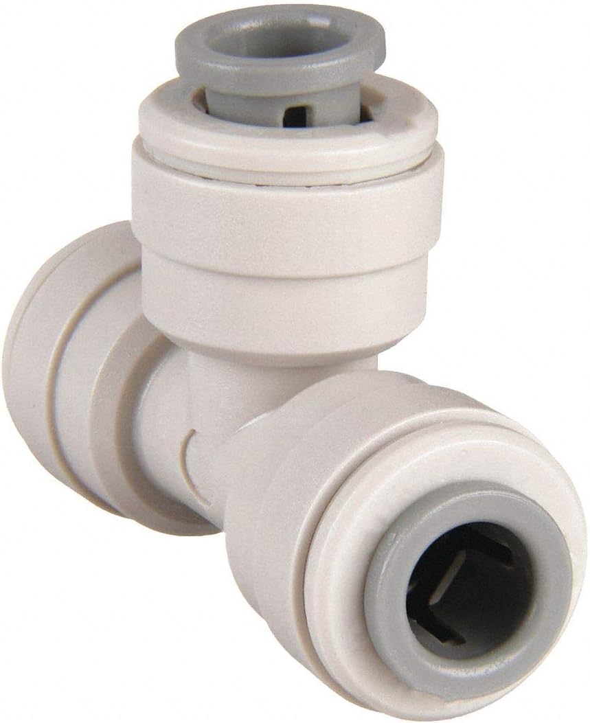 JOHN GUEST 3/8" OD EQUAL TEE Equal Tees (Pushin Fittings, Imperial