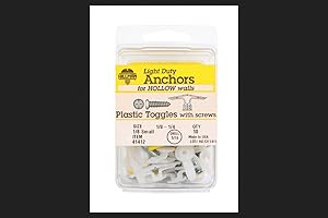 THE HILLMAN GROUP Hillman 1/8 in. Dia. x 1/8 Small in. L Plastic Pan Head Pop-Toggle Anchors 10 pk