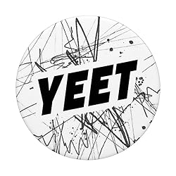 Yeet Meme Black and White Abstract Pattern Boys