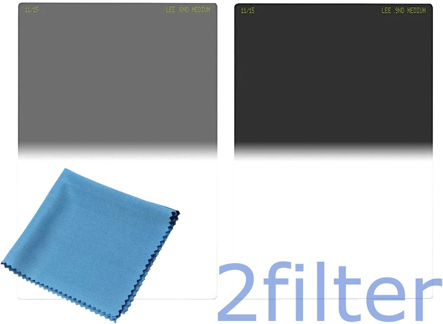 Lee Filters 100mm Medium Edge Filter Twin Pack Includes