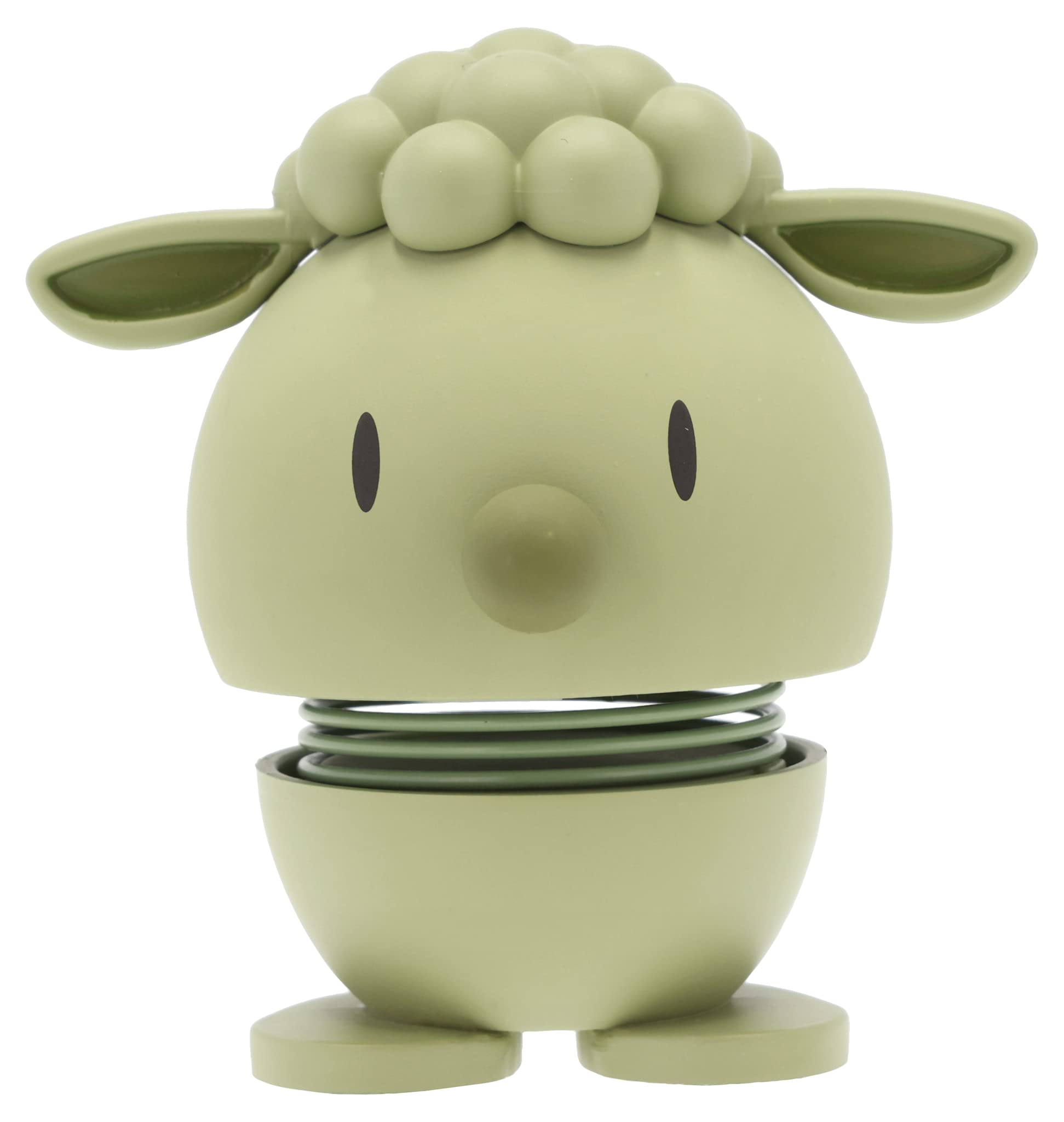 Hoptimist Soft Lambert – Wobbly Figure Decoration for Easter and Spring – Scandinavian Desk and Home Ornament – Cute Collectible Gift for Friends and Families – 9 x 5.8 cm – Small – Olive