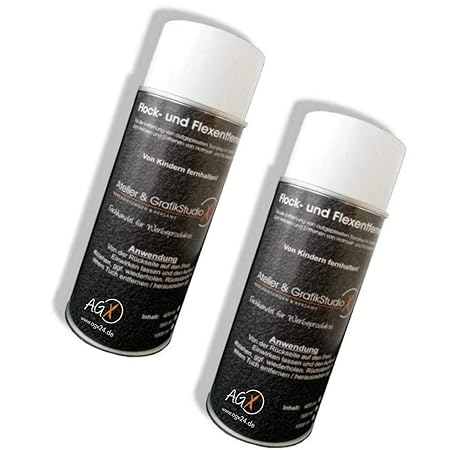 AGX 2X Flock- und Flexentferner Flockentferner 2 Stück Beflockung Aufdruck Flockdruck entfernen Entferner