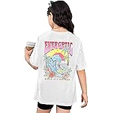 KEEVICI Cute Girls Graphic Tees Beach Kids Hawaiian T Shirt Summer Cotton Letter Print Short Sleeve Shirts Vacation Tops