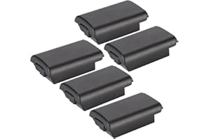Dioche 360 Contro5 PCS Universal Replacement Battery Shell Case Cover Kit for 360 Controller - Premium ABS, Easy Install, Dur