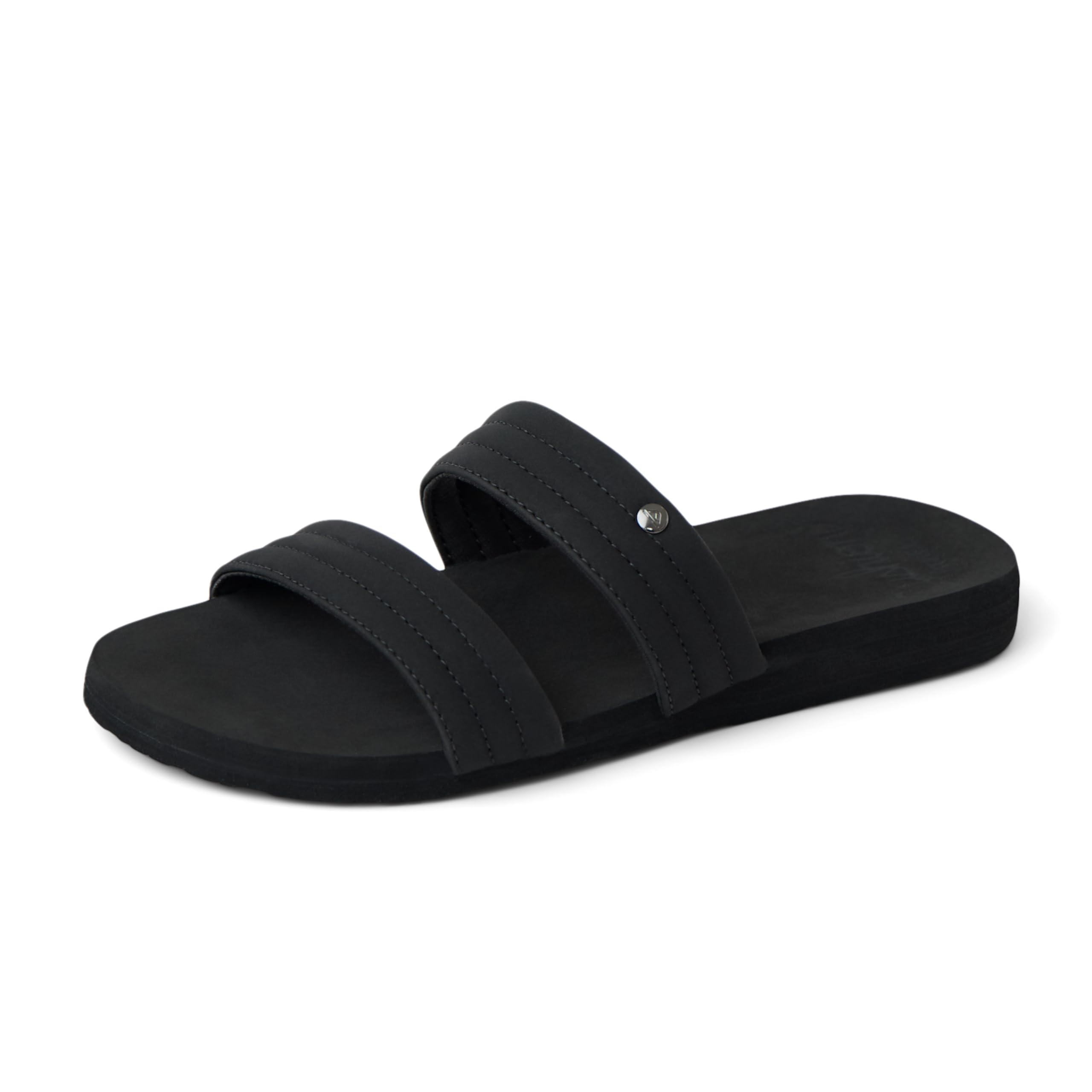 Photo 1 of REEF Cushion Breeze Kya Womens Slide Sandal, Soft Cushion Footbed, Arch Support, Black, 9