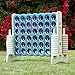ECR4Kids Jumbo 4-to-Score Giant Game Set - Oversized 4-in-A-Row Fun for Kids, Adults and Families - Indoors/Outdoor Yard Play - 4 Feet Tall - Earthtone
